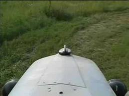 View from operator's seat